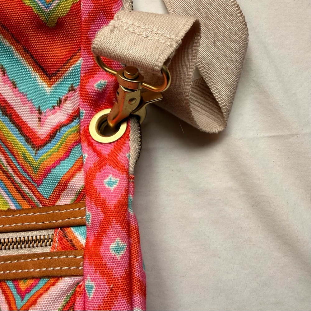 Dena Designs Colorful Zigzag Patterned Shoulder B… - image 4